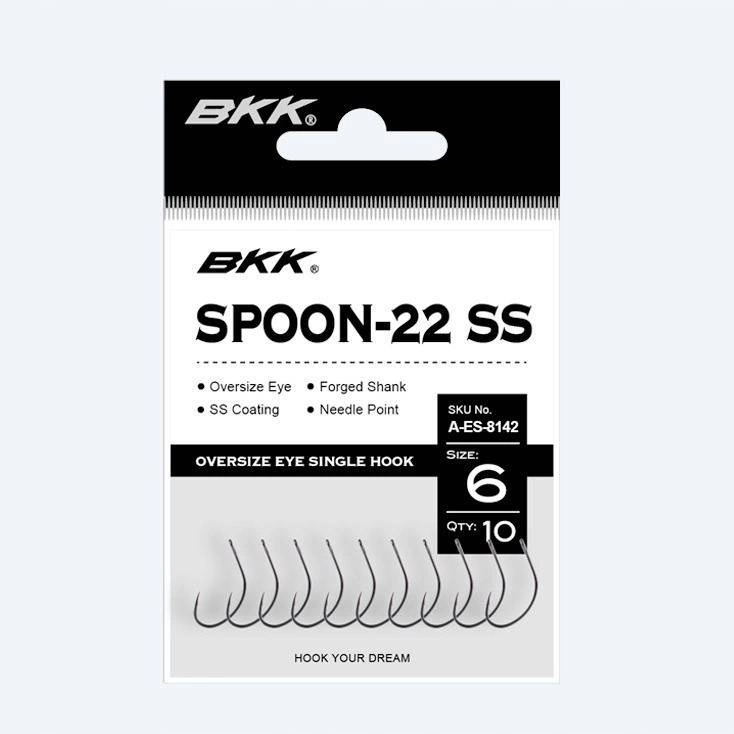 Haczyki Bkk Spoon-22 Ss rozmiar 2, op. 9szt