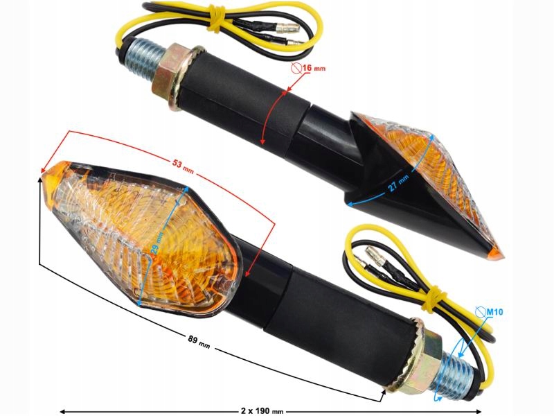KIERUNKOWSKAZY UNIWERSALNE CZARNE LEDOWE LED Producent Moretti