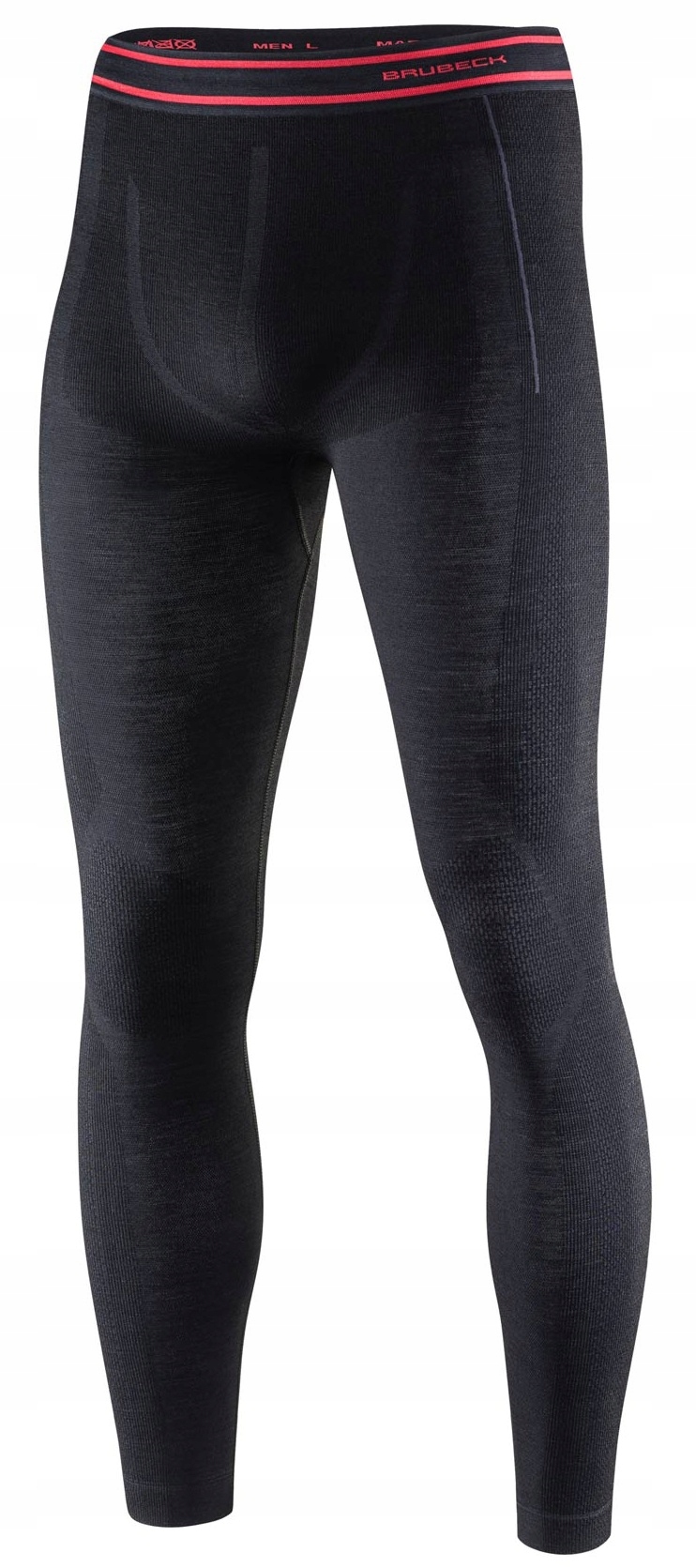 Męskie Wełniane Spodnie Leginsy Getry Merino Wool Brubeck LE1171M 2XL