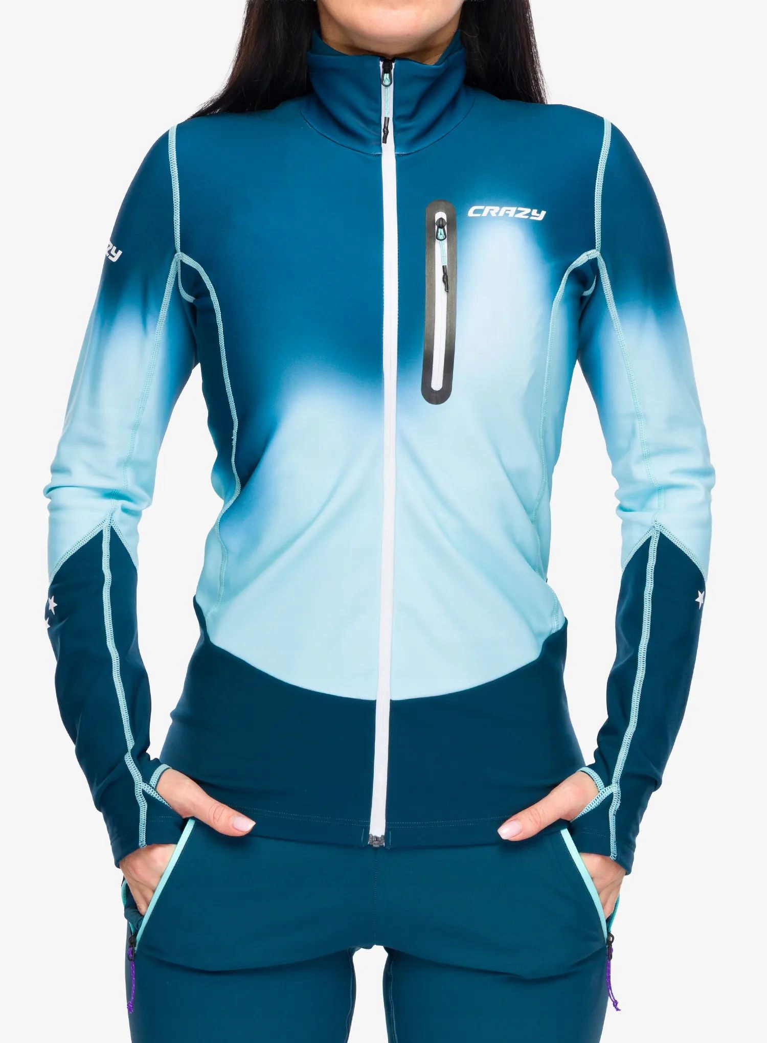 Bluza damska bez kaptura Crazy Pull Oxygen early L