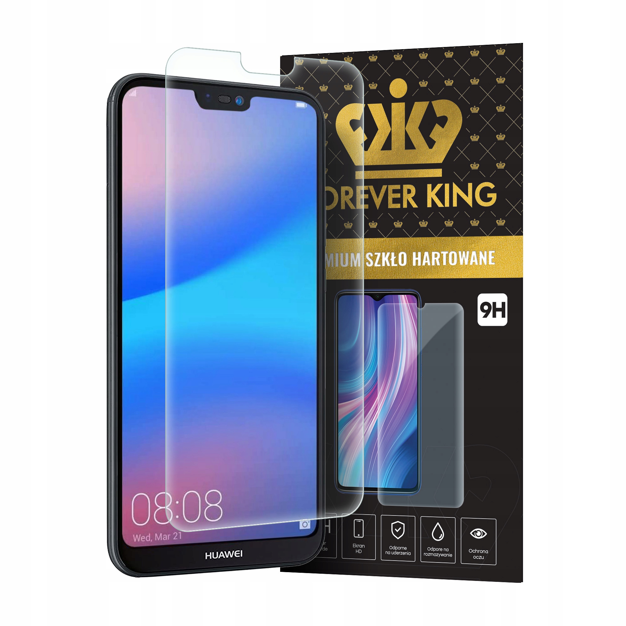 

Szkło Hartowane 9H Szybka do Huawei P20 Lite
