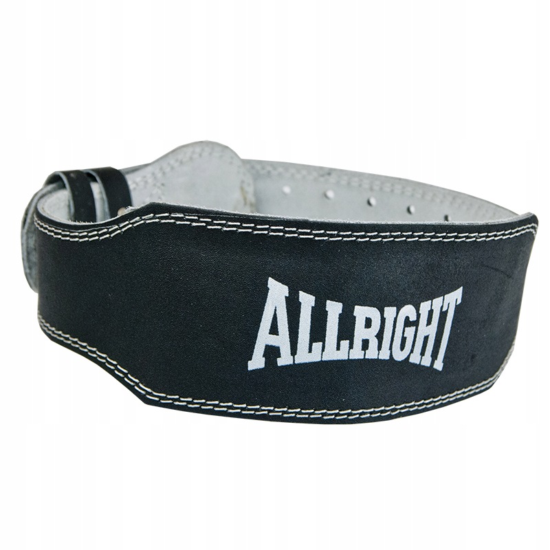 Pas Kulturystyczny r. L czarny Allright 2903
