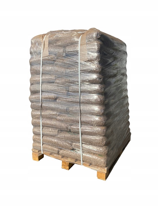 Pellet pelet drzewny niemiecki certyfikowany 6mm worek 975kg paleta