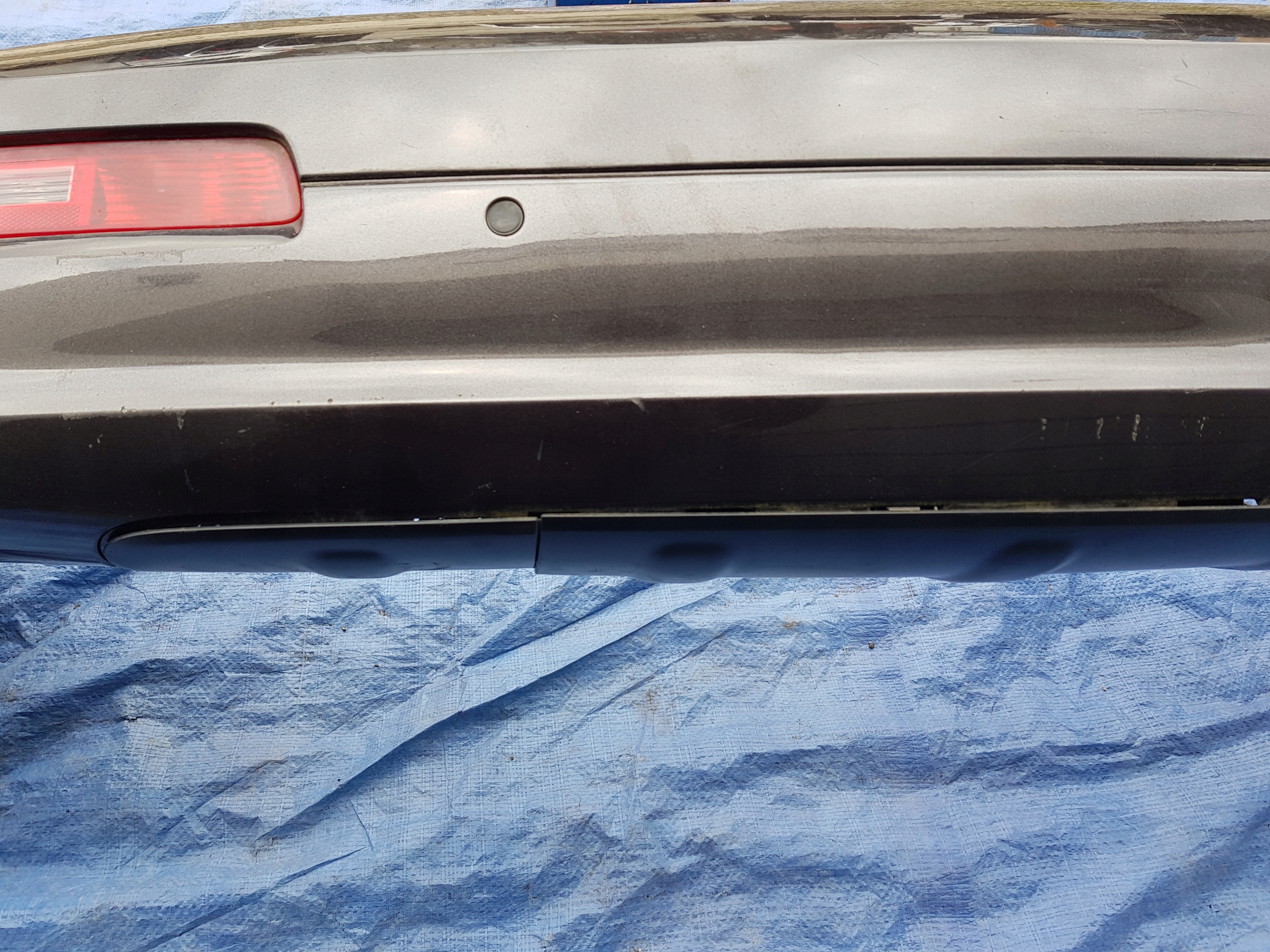 bumper rear part rear AUDI Q7 4L