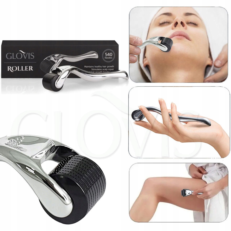 GLOVIS ROLLER 0.5mm do Twarzy Wygładza Zmarszczki EAN (GTIN) 5901122697220