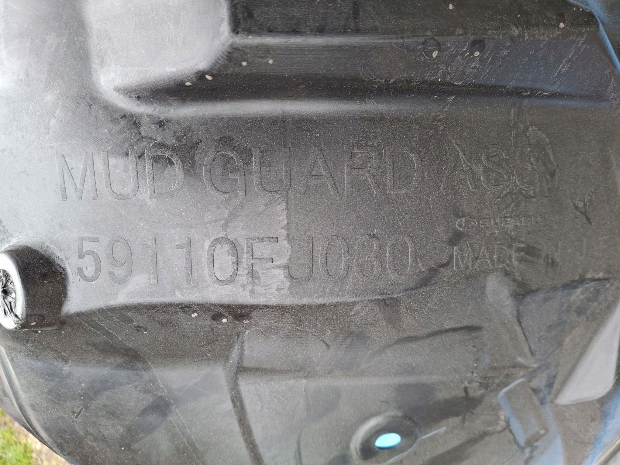 mudguard front left SUBARU XV 2011R->