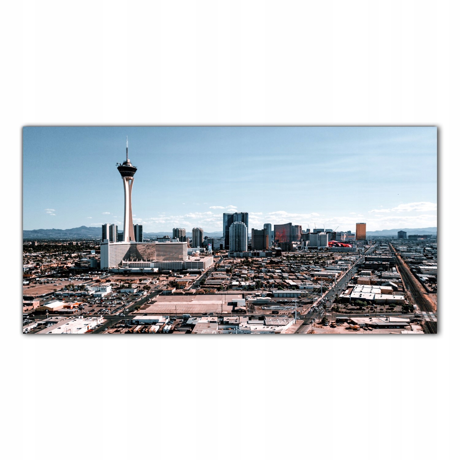 Věž Las Vegas 140x70 Tvrzené sklo do kuchyně