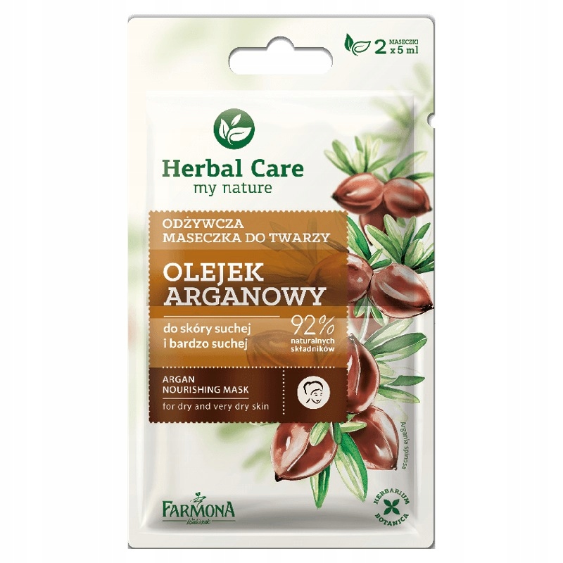 

Herbal Care Maseczka odżywcza Olejek Arganowy