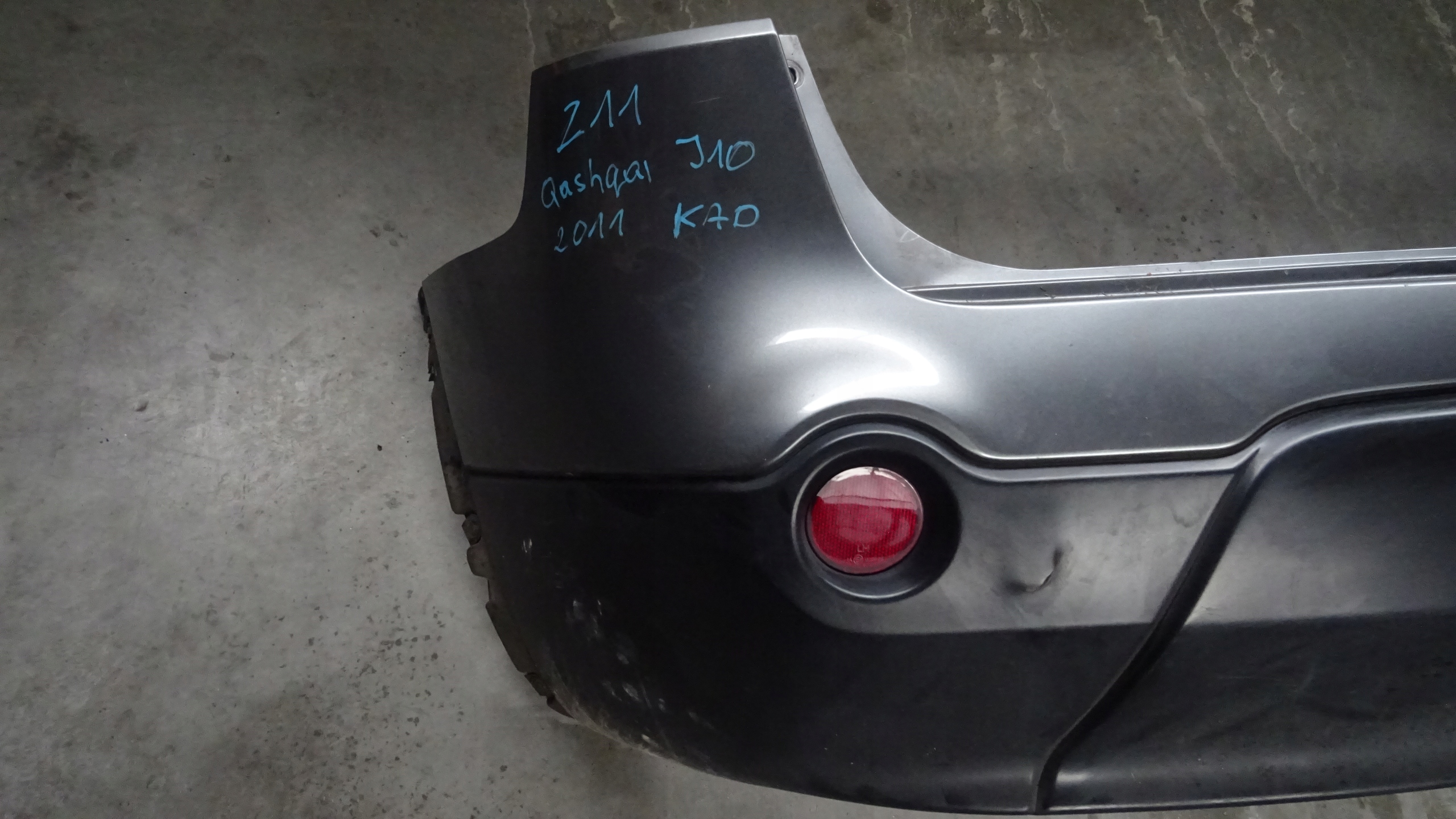 Nissan Qashqai j10 bumper rear part KAD