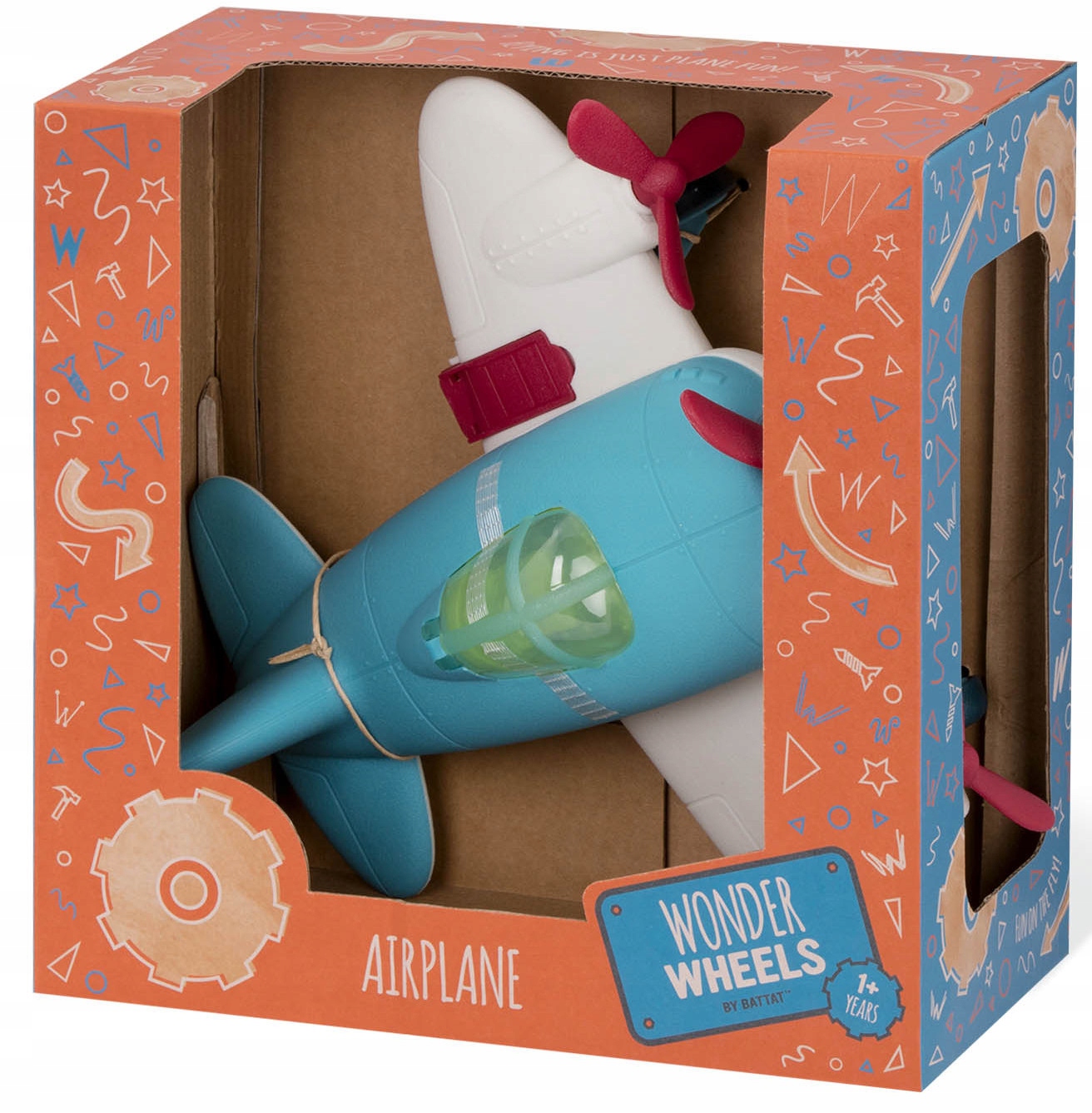 B. Toys Samolot kokpit Wonder Wheels 12m+ Model inny