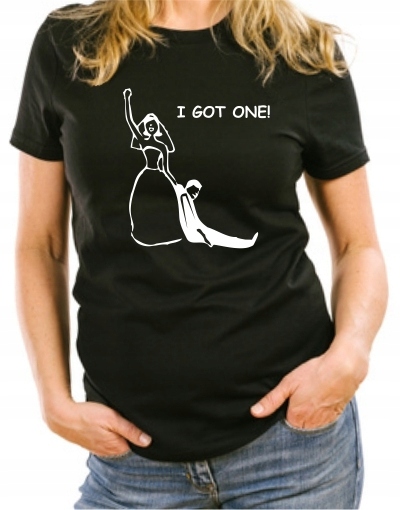 

T-shirt Wieczór Panieński Prezent I Got One Hit 24