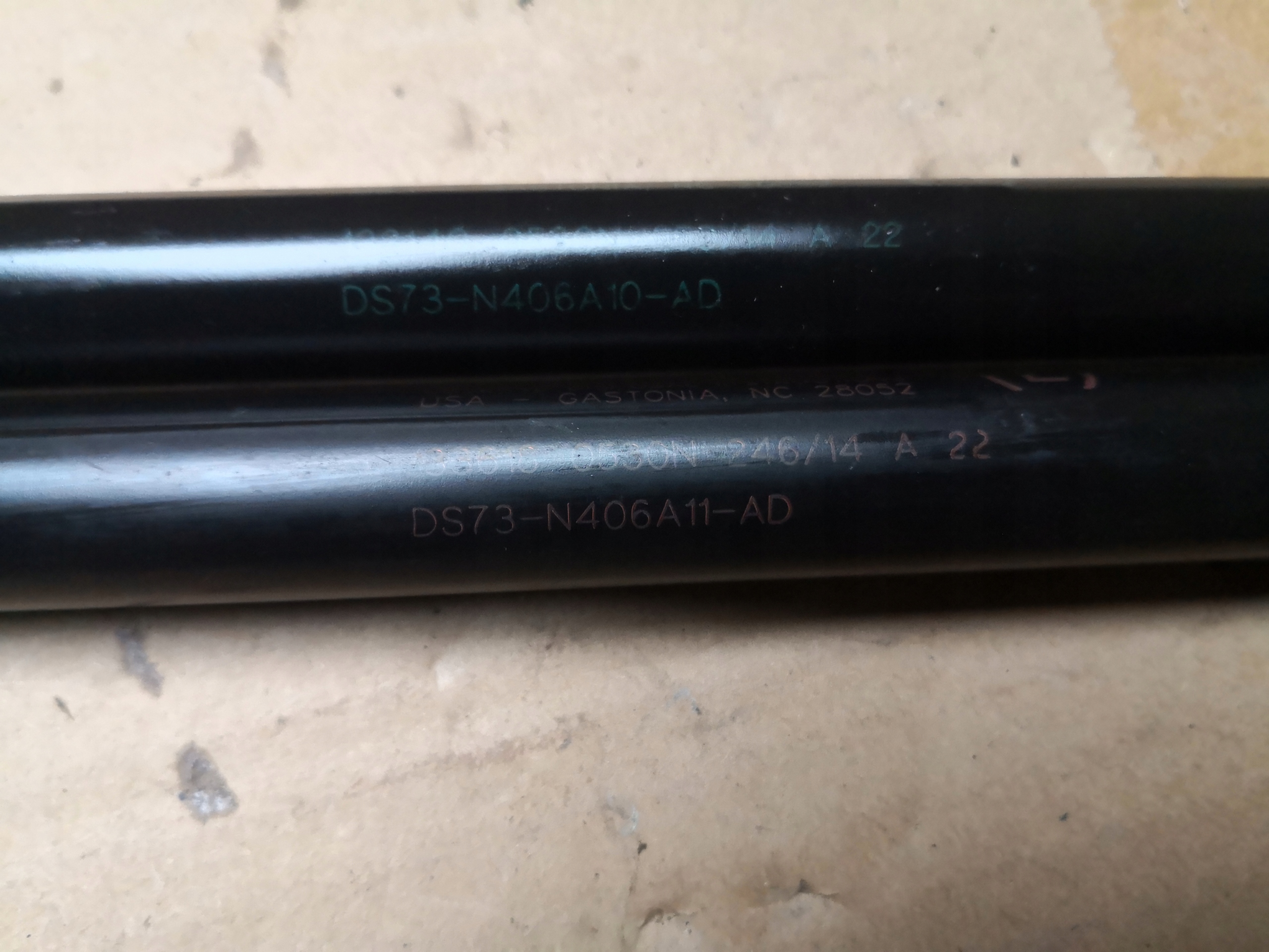 SILOWNIKI bonnet boot FORD MONDEO MK5