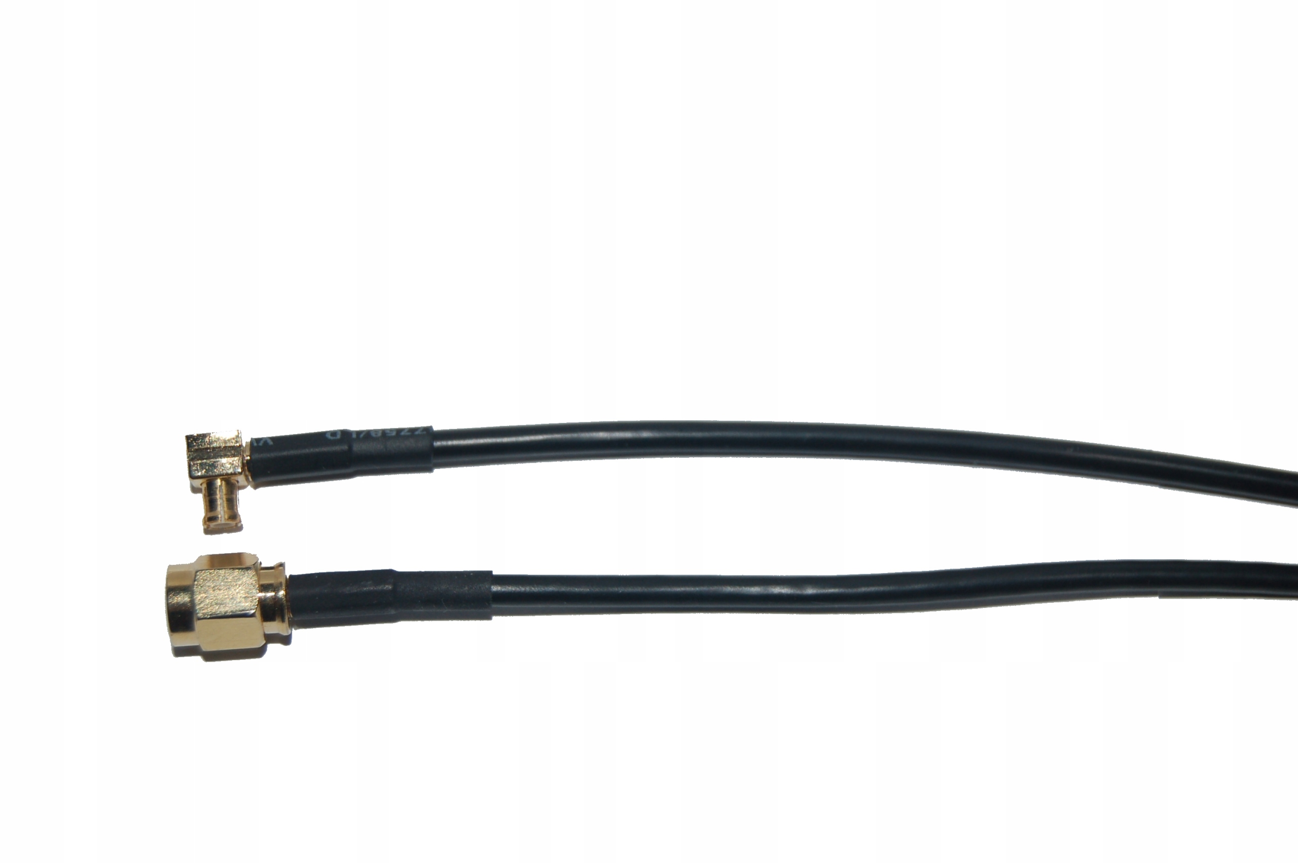 Kabel wtyk Sma prosty/wtyk MCX kątowy, RG174 5m