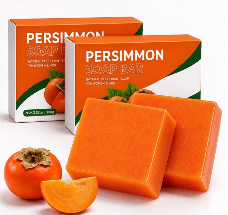 2X100 G Mýdlo Persimona Citrusové Japonský Extrakt Z Persimony Na Vůni