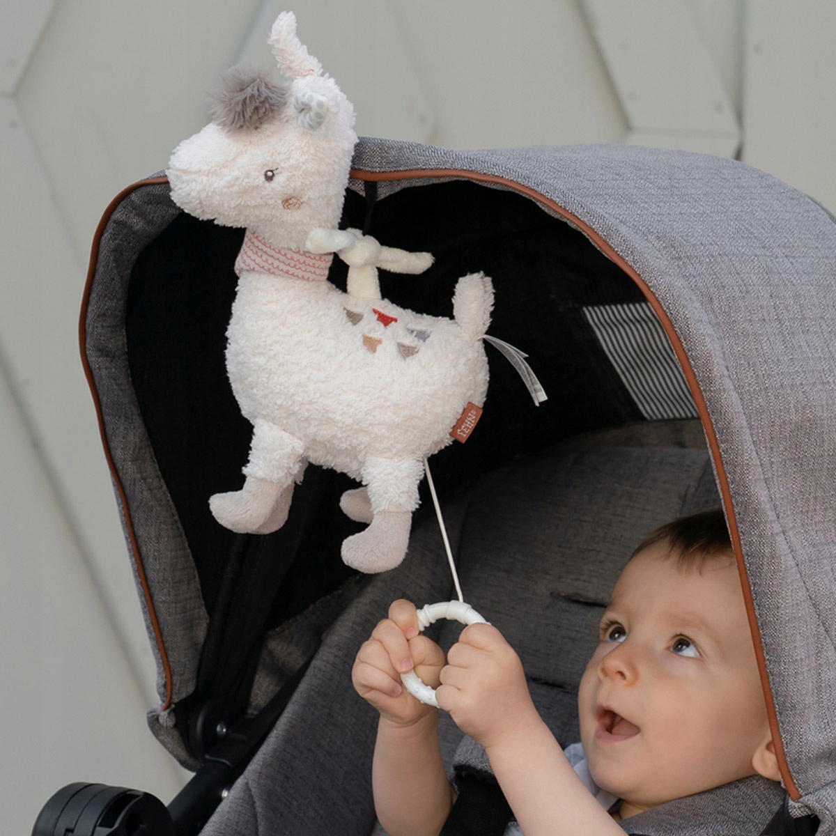 Maskotka z pozytywką, Lama Maya, z kolekcji: Peru Marka Fehn