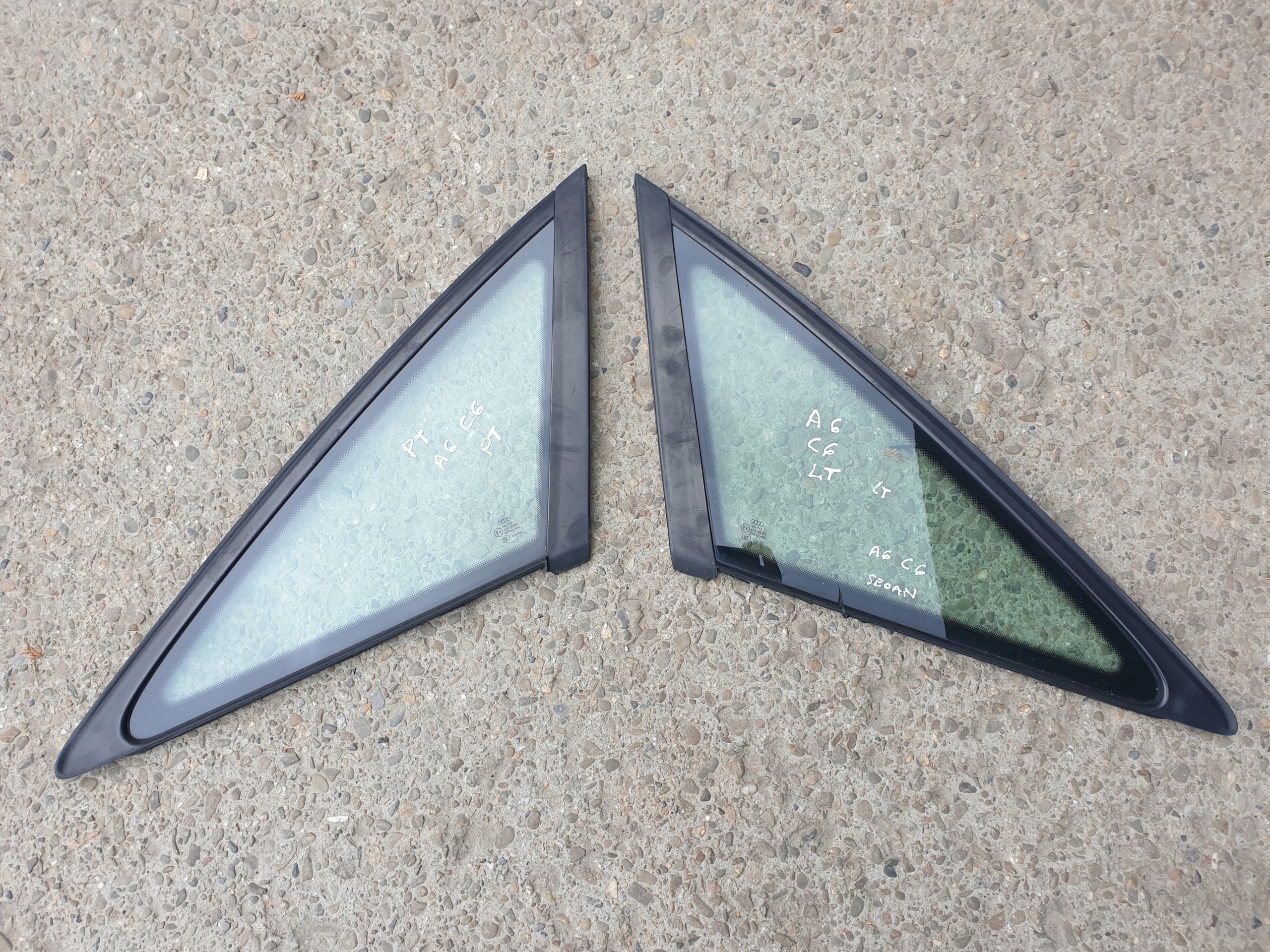 window rear right side AUDI A6 C6 2004- sedan