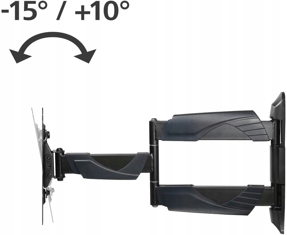 HAMA Uchwyt TV Ścienny Ruchomy 32-65 Cal VESA 75x75-400x400 35kg Czarny — miniatura 16