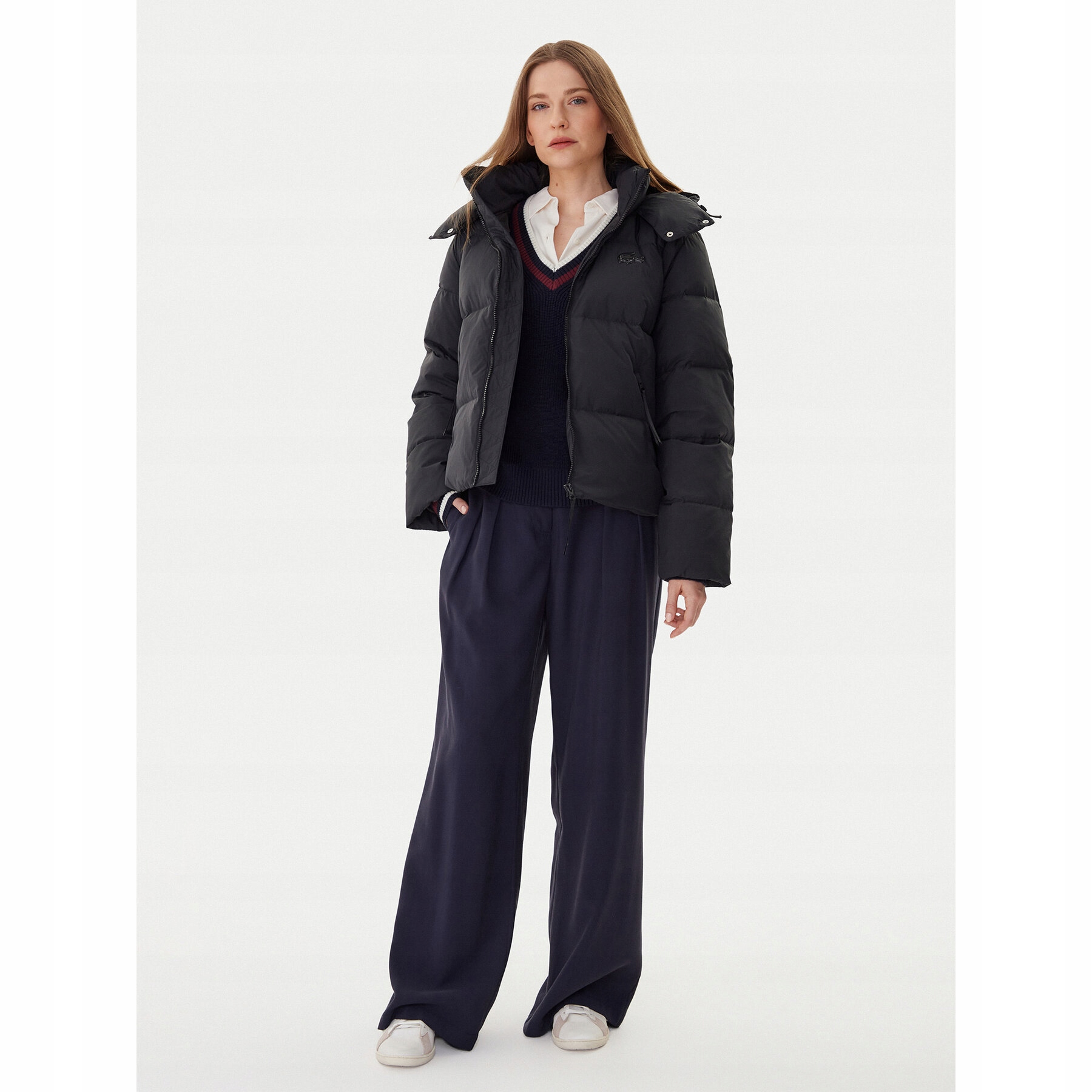 Lacoste Damskie Kurtka puchowa Czarny