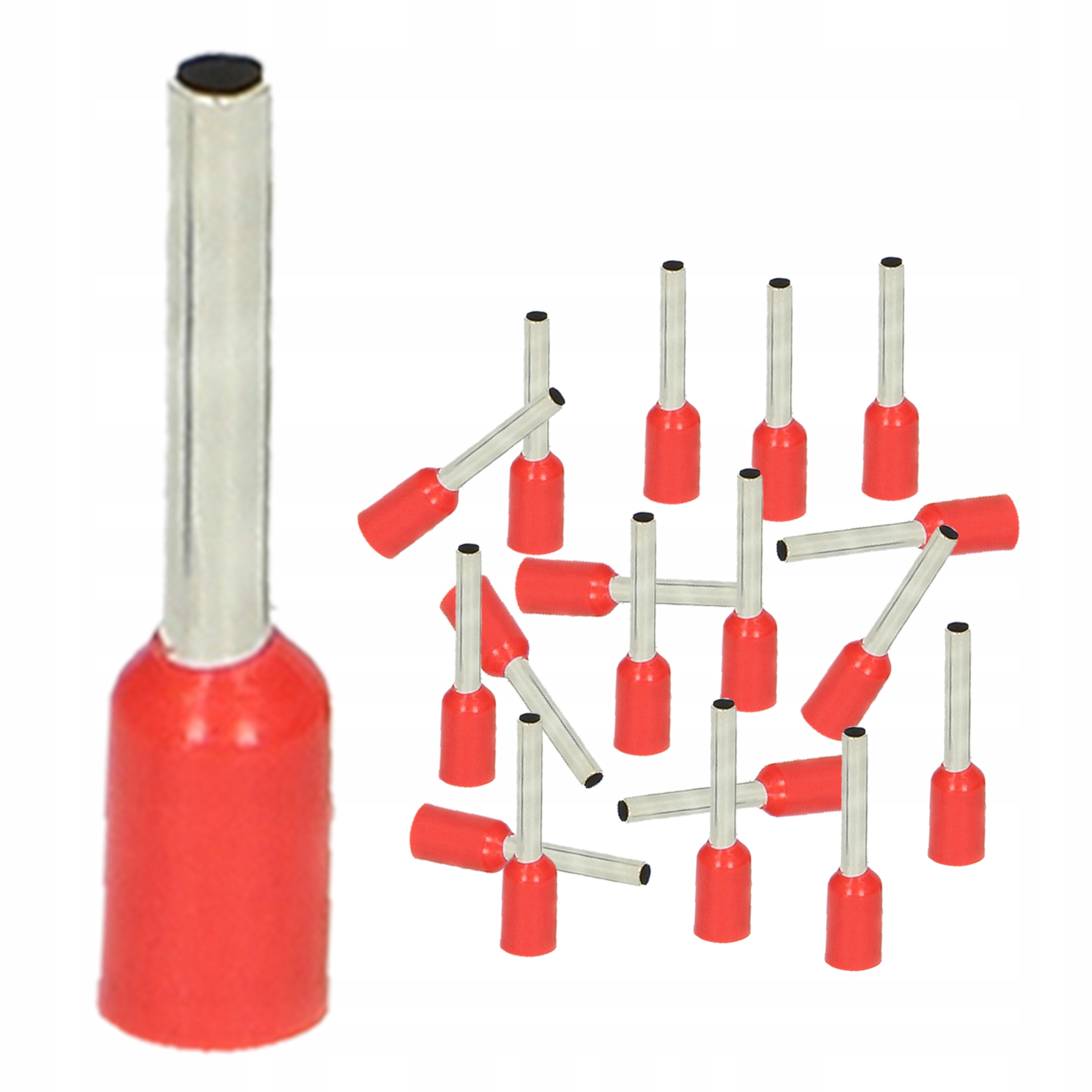 

Tulejki Izolowane Kablowe 1mm² x 8mm 100 Sztuk
