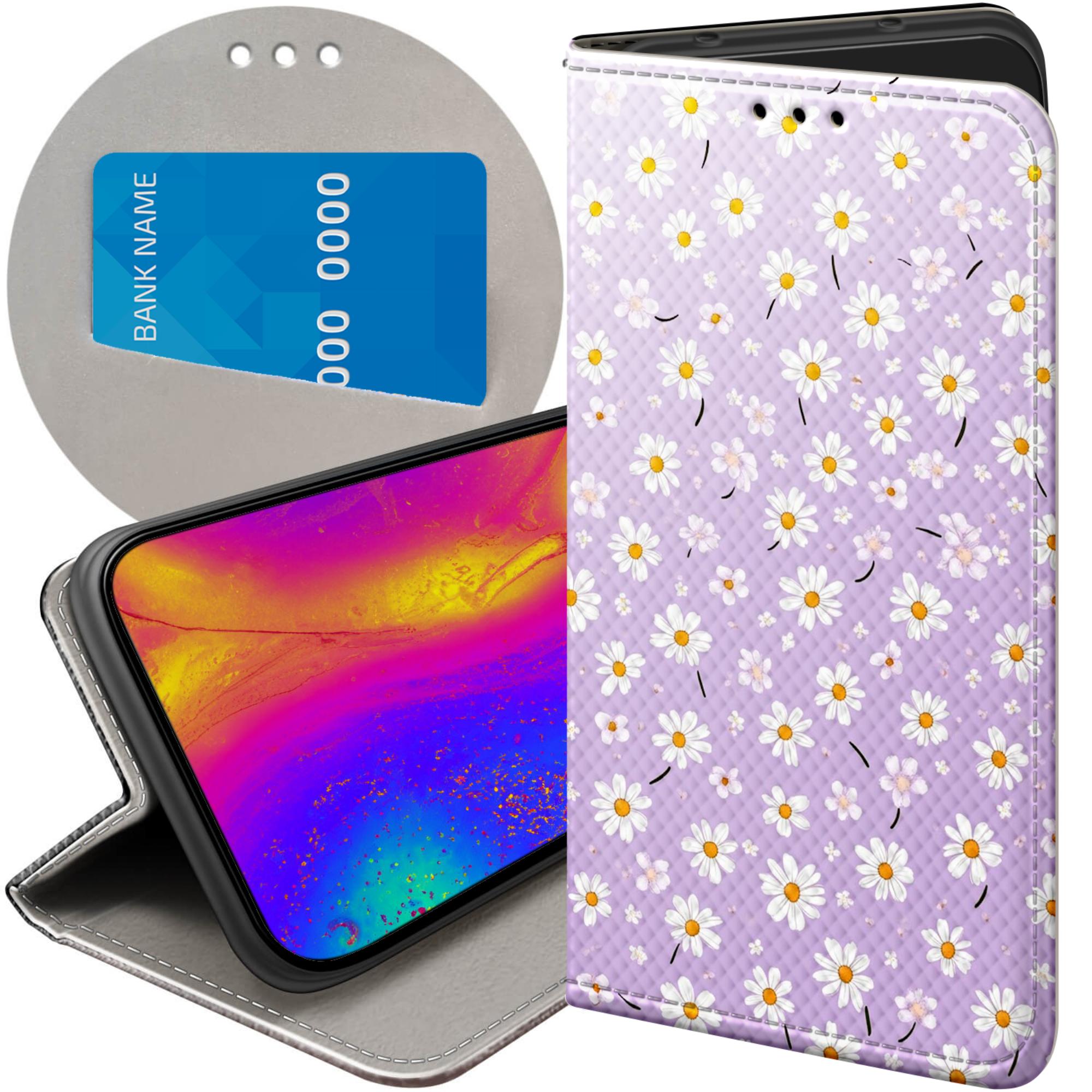 Etui Z Klapką Do Oppo A40 Wiosna Kwiaty Rośliny Futerał Pokrowiec