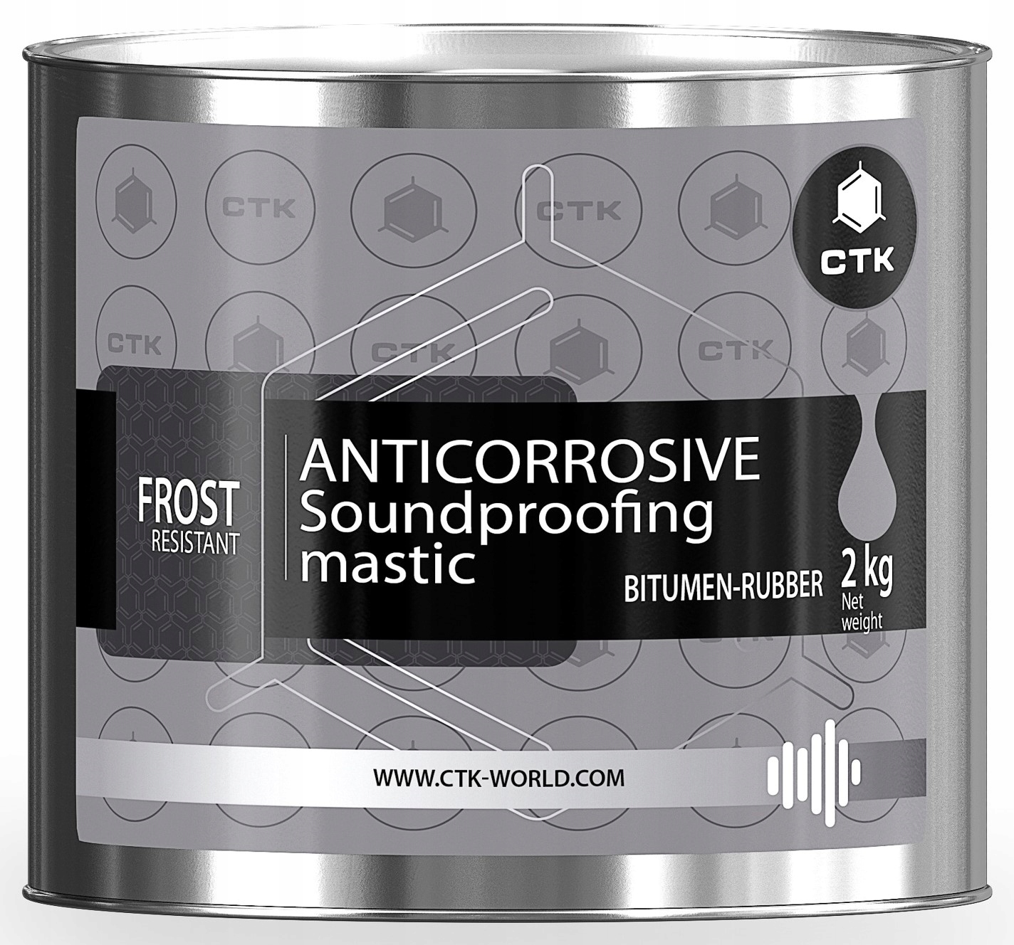 PASTA do ZABEZPIECZENIA Podwozia MASA Tłumiąca ANTYKOROZYJNA - CTK Defender EAN (GTIN) 4824365142016