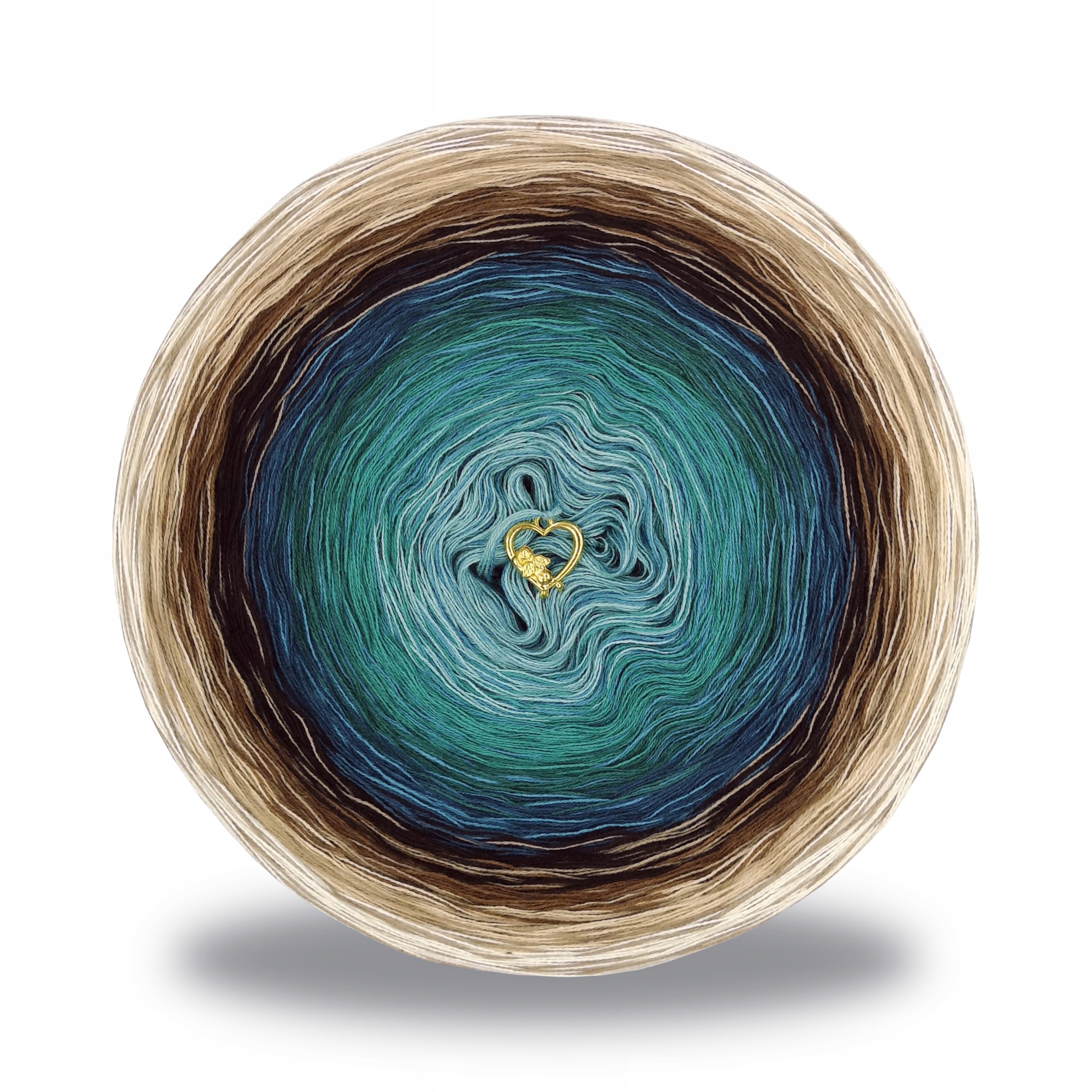 Příze bavlna akryl motůrek 4 nitě Dvousvět ombre DVOJSVĚT01 1900m