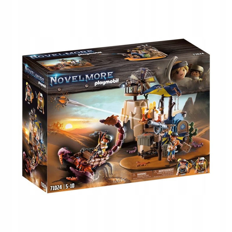 PLAYMOBIL 71024 Sal'ahari Sands Polowanie Na Skorp