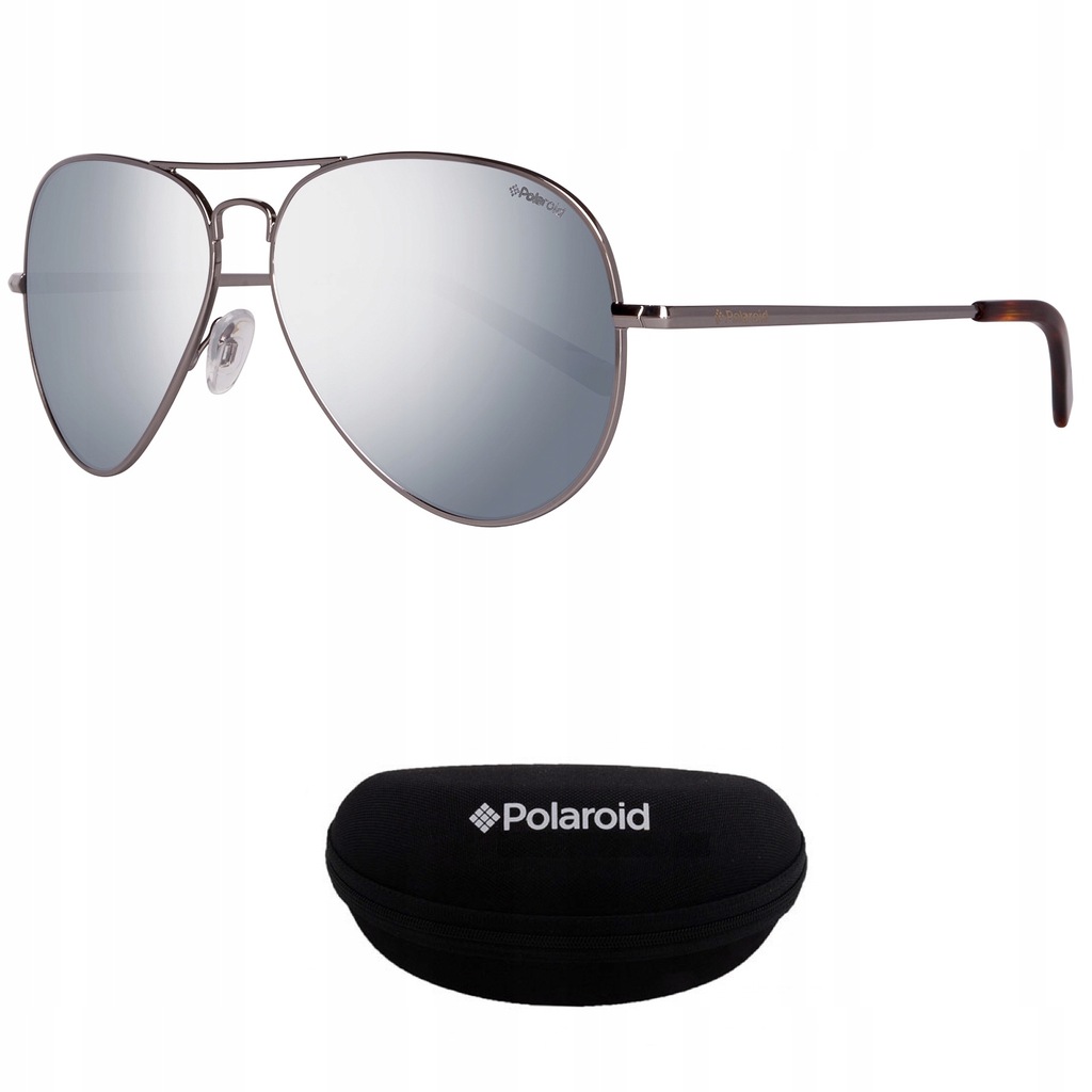 

Okulary Polaroid PLD1017/S Lustrzanki Aviator Etui