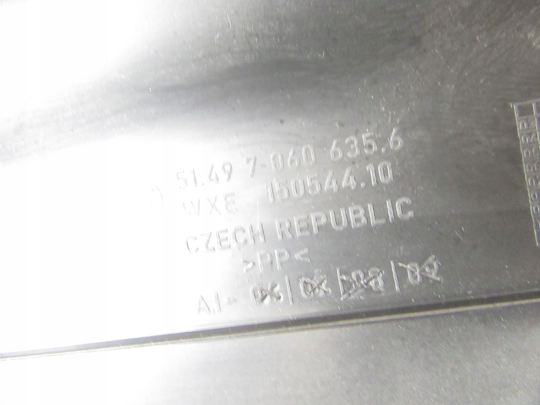 cover cover moulding bonnet boot BMW e81 e87