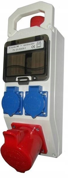 Tarel Rozdzielnica malá okienko 5-mod. Gn. 32A 5st., 2xgn. 16A/250V