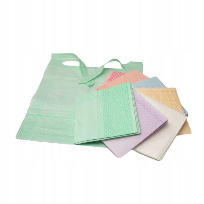 Śliniak dentystyczny 100 szt. op., limonka Marka inna marka