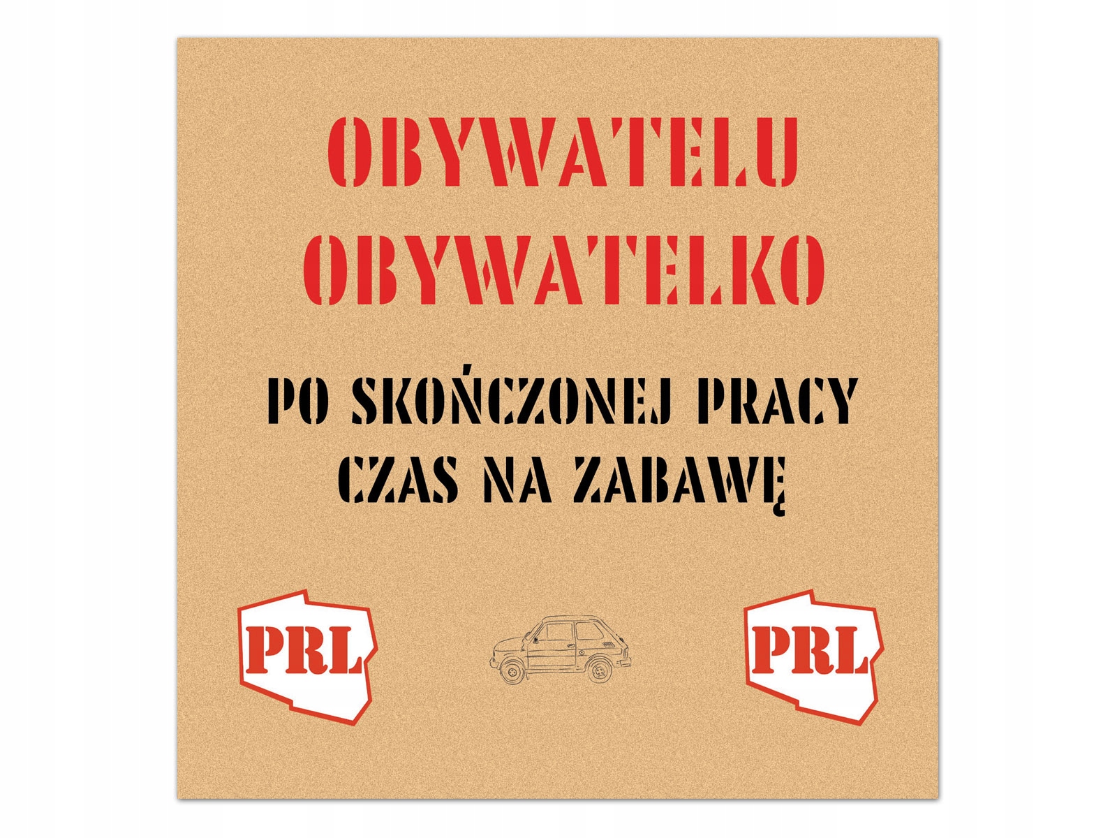 Serwetki urodzinowe Prl 33 cm 12 szt