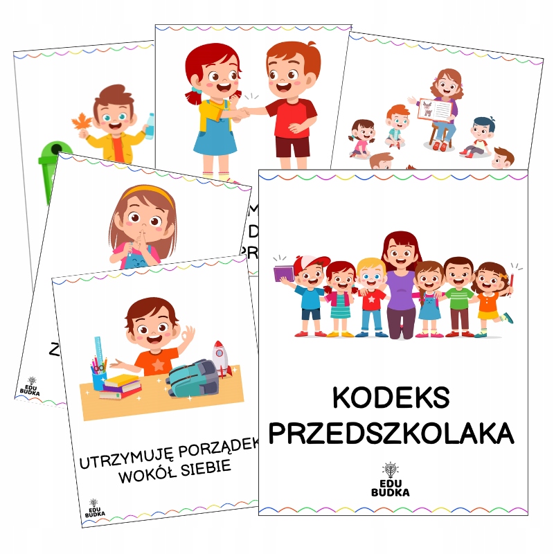 

Kodeks Przedszkolaka 15 plansz do przedszkola