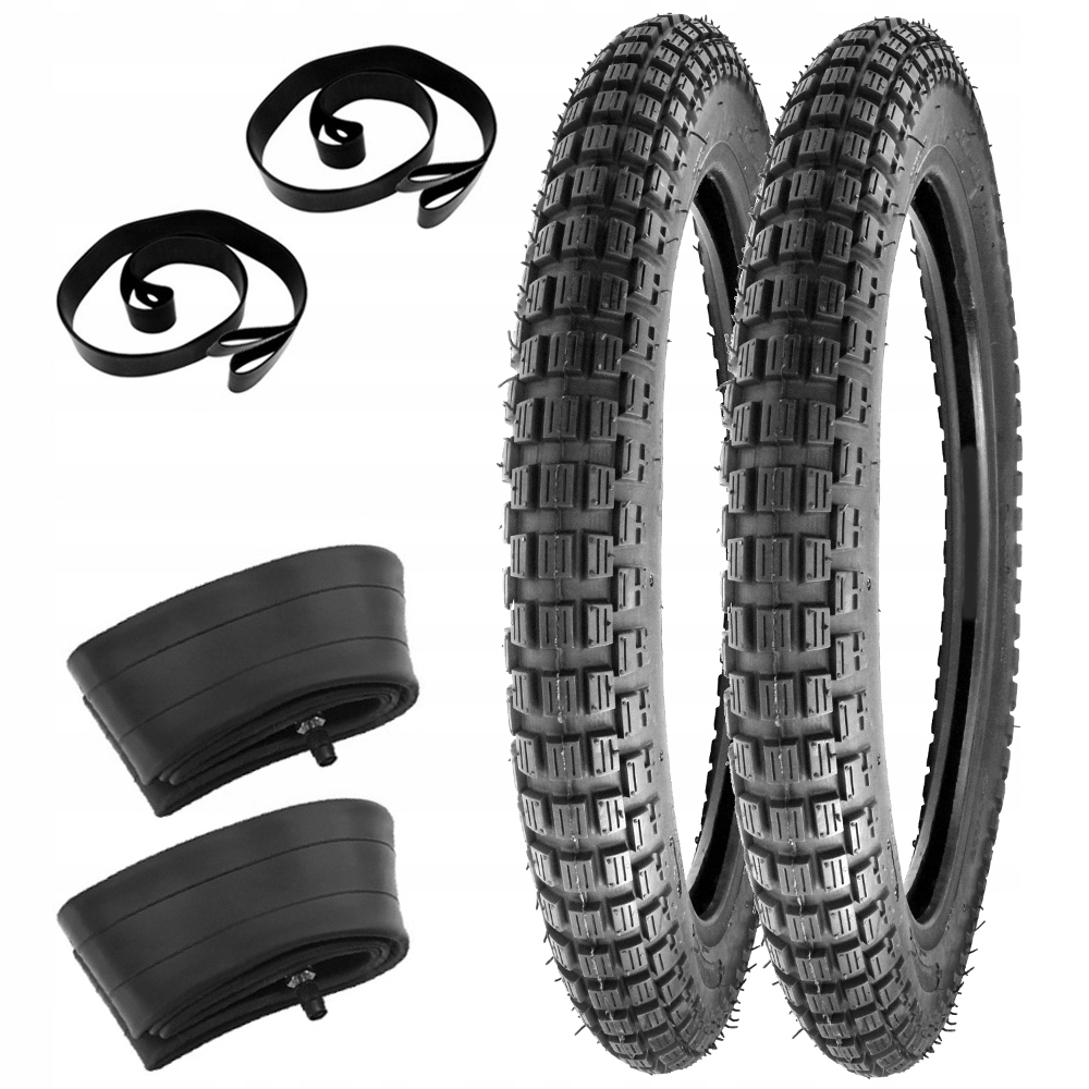 

2 X Opona 16 X 2.75 2,75-16 Jawa Jawka Simson S51
