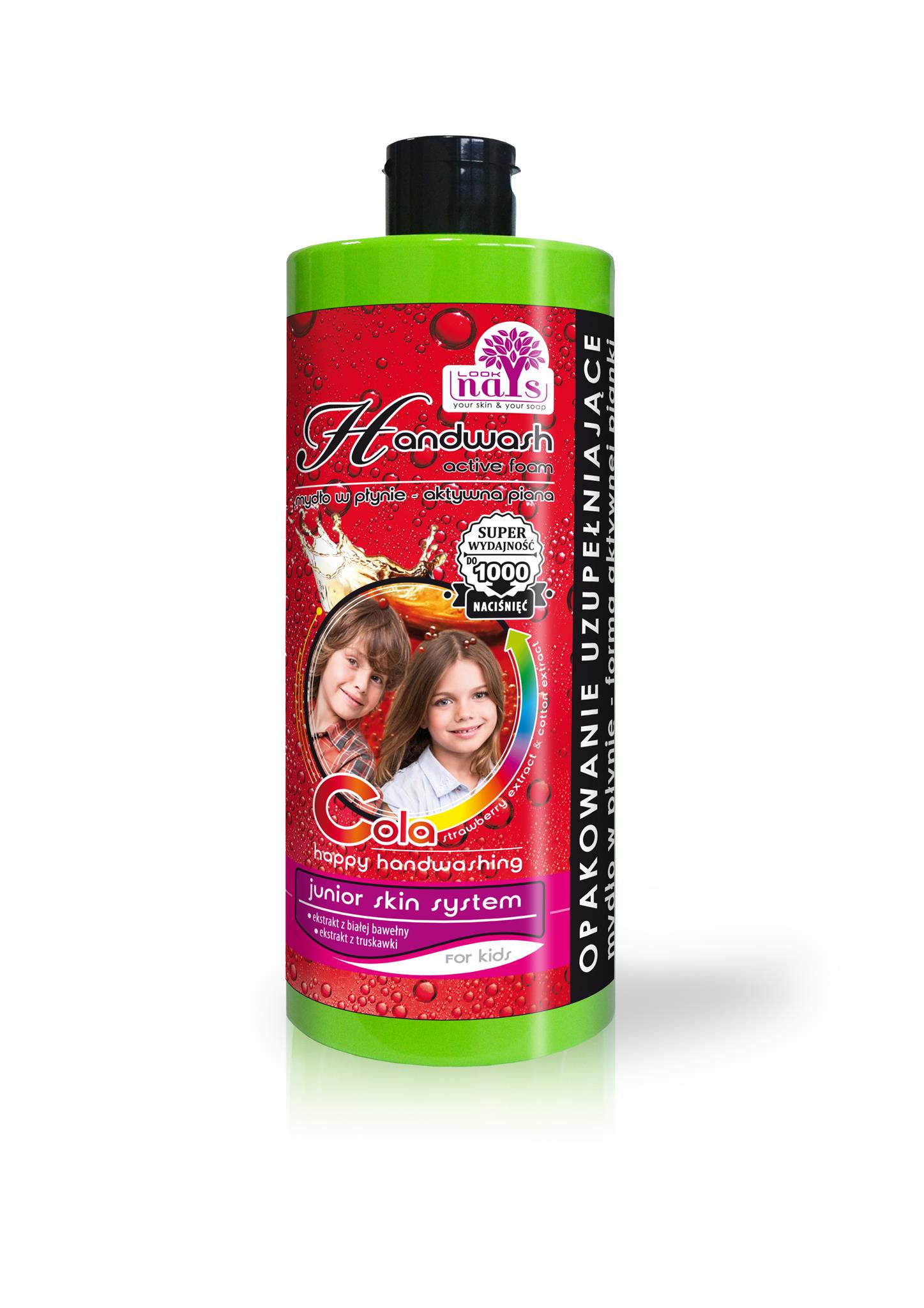

LookNAYS mydło w piance dla Dzieci Cola 700ml