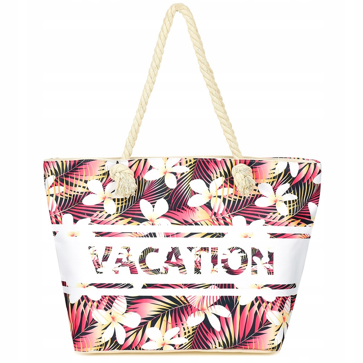 Pojemna torba plażowa na plażę torebka lekka