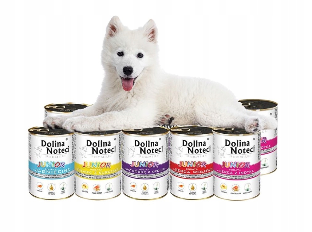 Levně Dolina Noteci Prémiové Vlhké krmivo junior mix chutí 10x400g