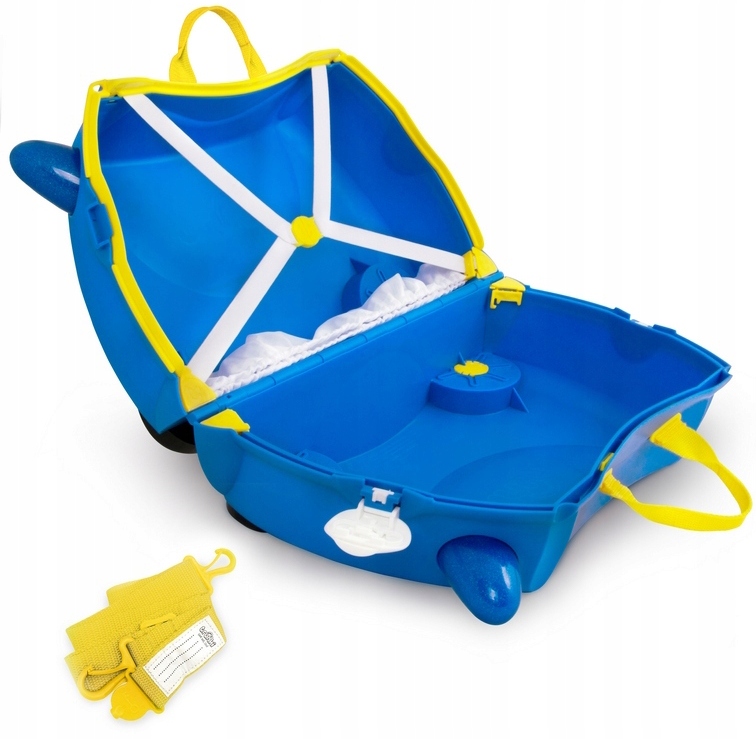 WALIZKA TRUNKI JEŻDŻĄCA WALIZECZKA RADIOWÓZ POLICE Pojemność 18 l