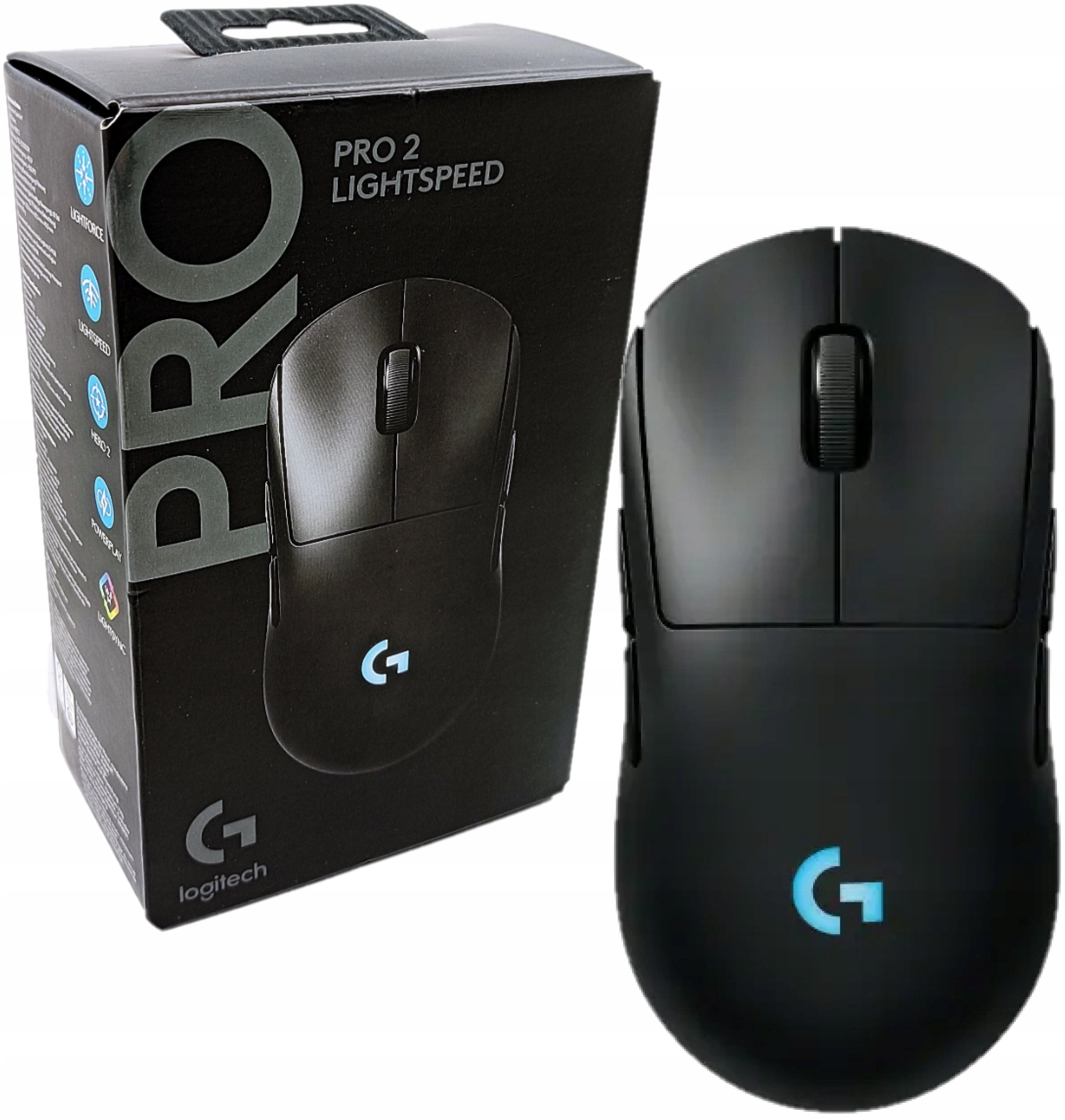 Myš Logitech G Pro 2 Lightspeed Herná čierna bezdrôtová