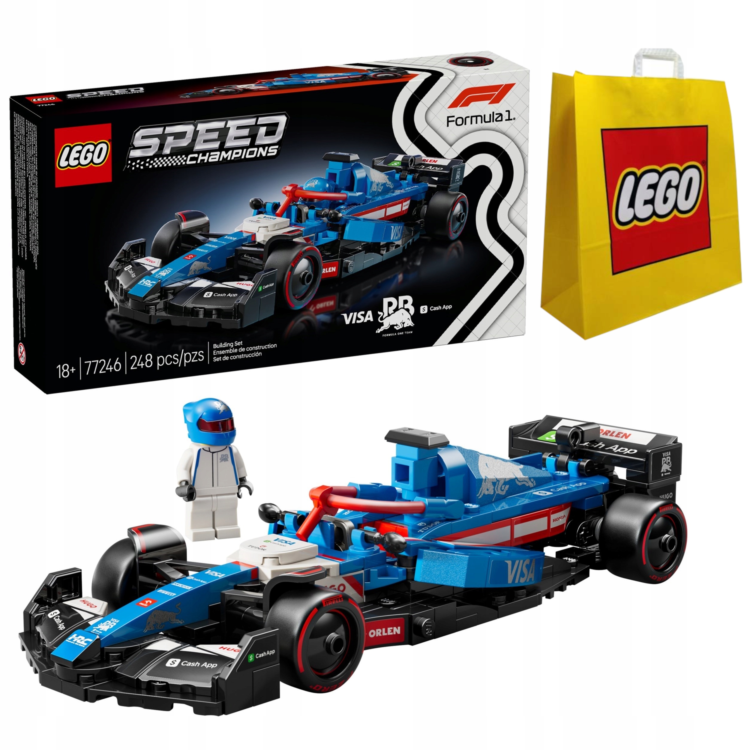 Lego Speed Champions 77246 Bolid F1 Vcarb 01 Rb Torba Lego