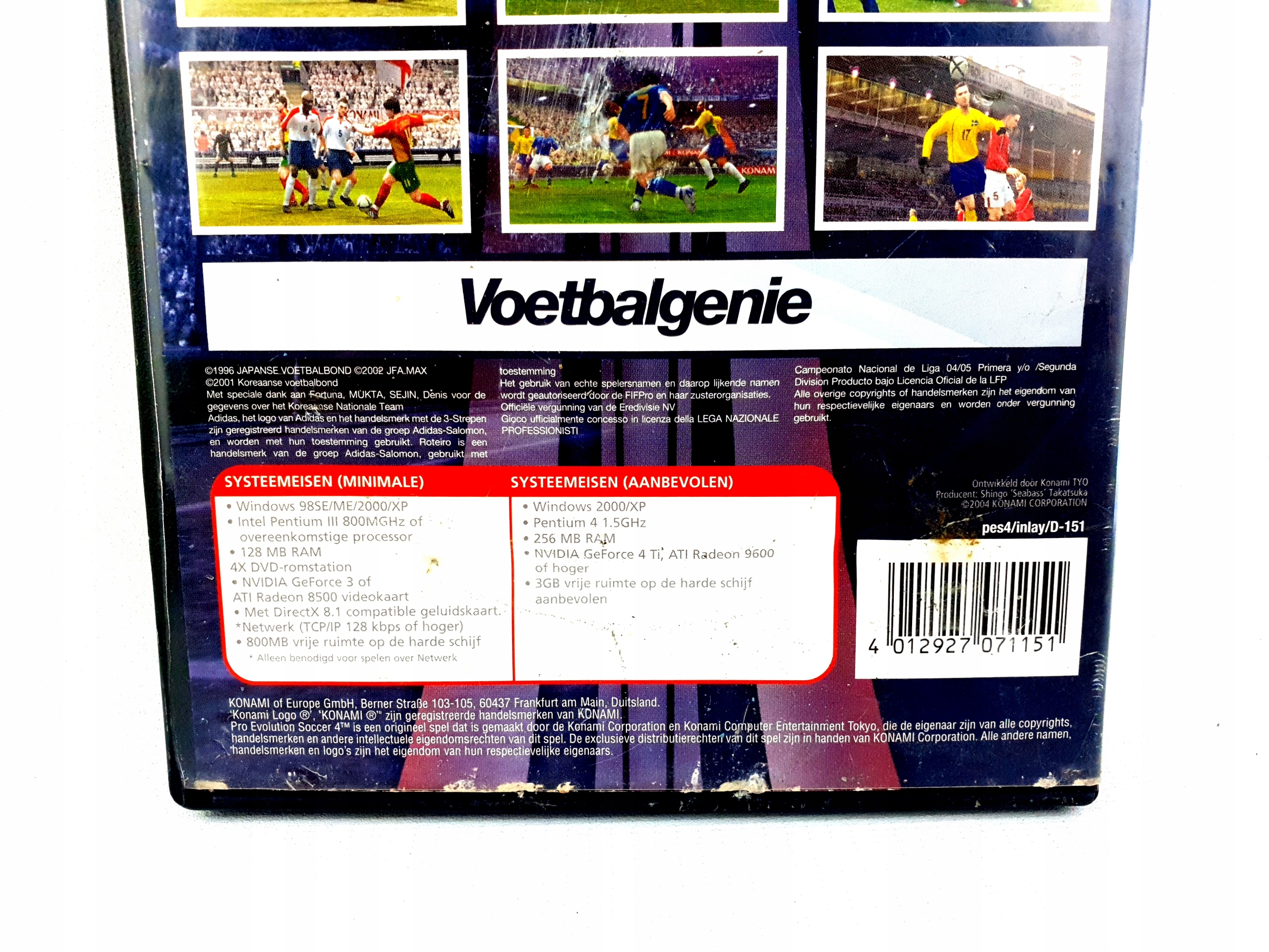 PRO EVOLUTION SOCCER 4 PES IV PC Tytuł Pro Evolution Soccer 4