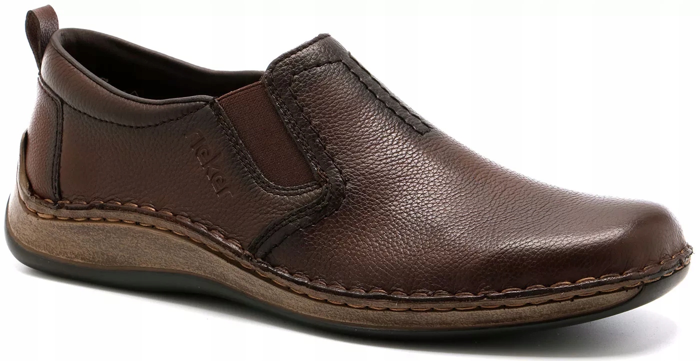 Mokasíny RIEKER-05264-26 brą r44