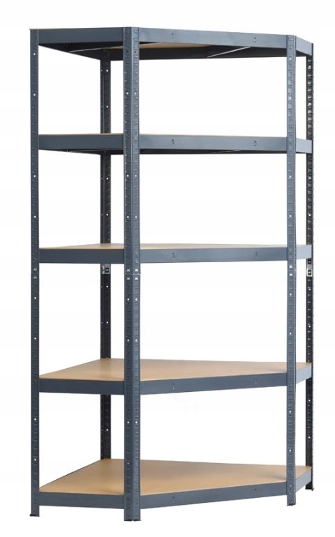 Kovový Rohový Regál 180*90*90*40, Pozinkovaný