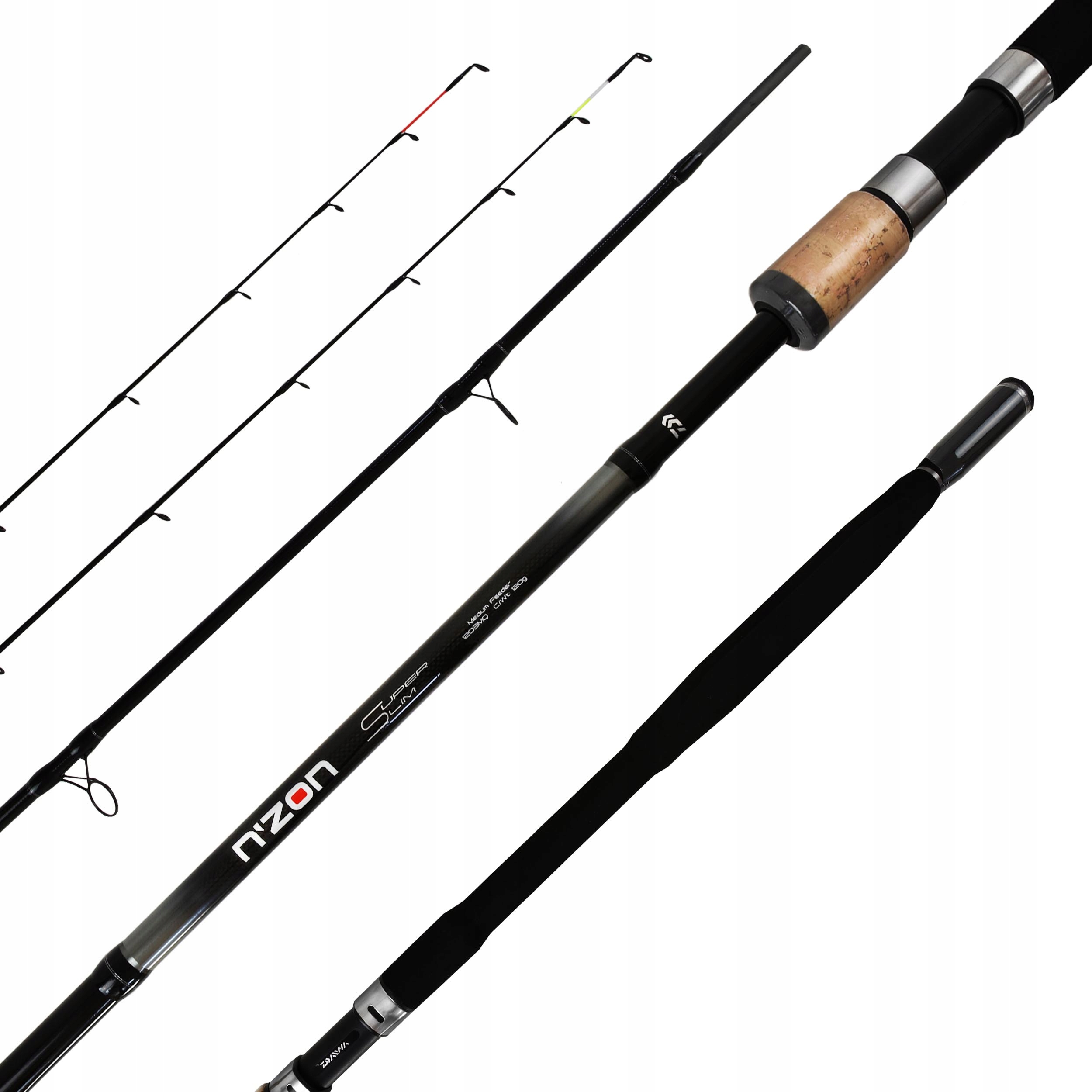 Wędka Daiwa N'zon Super Slim Feeder 3.66m 0-120g na duże odległości Kod producenta 11163-360