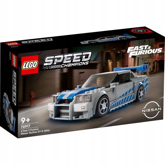 Lego Speed Champions Nissan Skyline Gt-r (R34) 76917