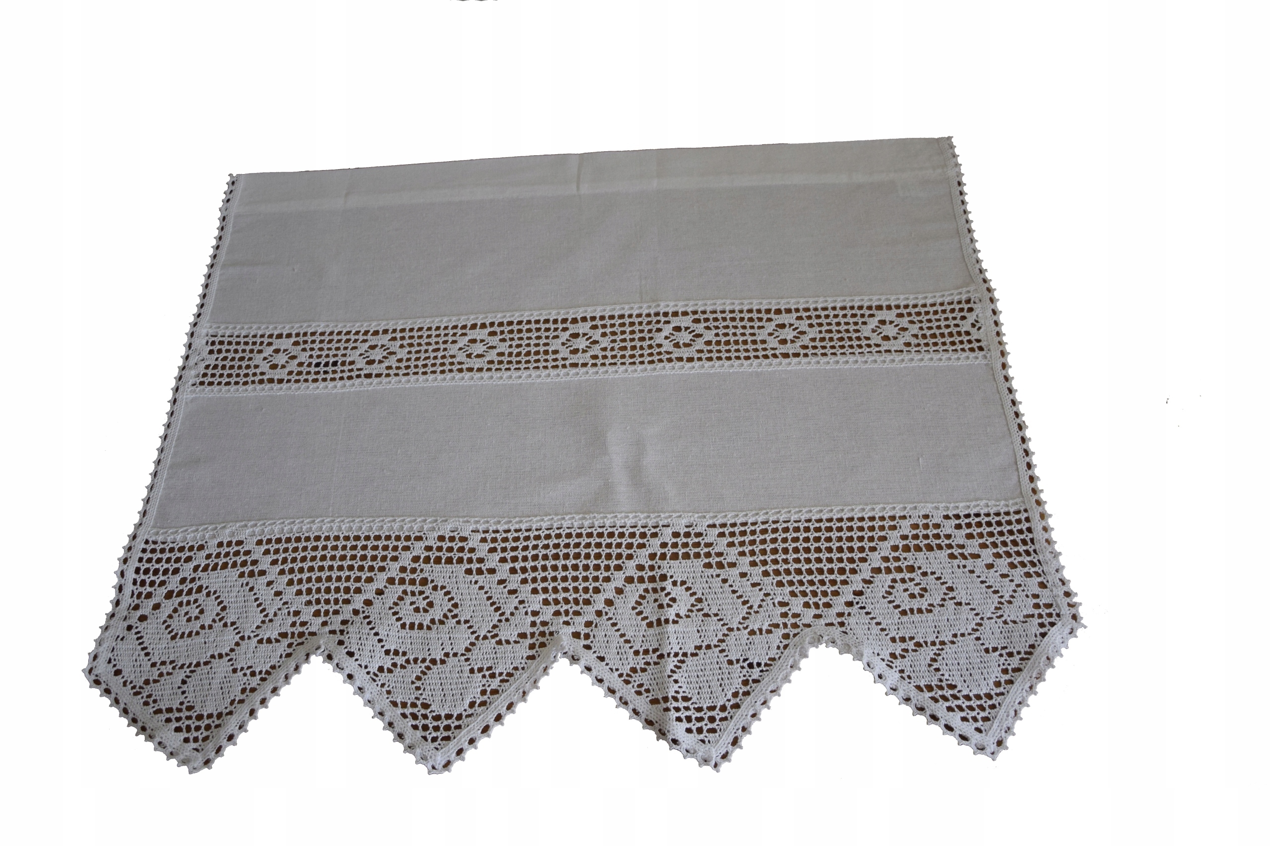 

Biała Firanka Zazdrostka 50/100 Firana Zazdrostka