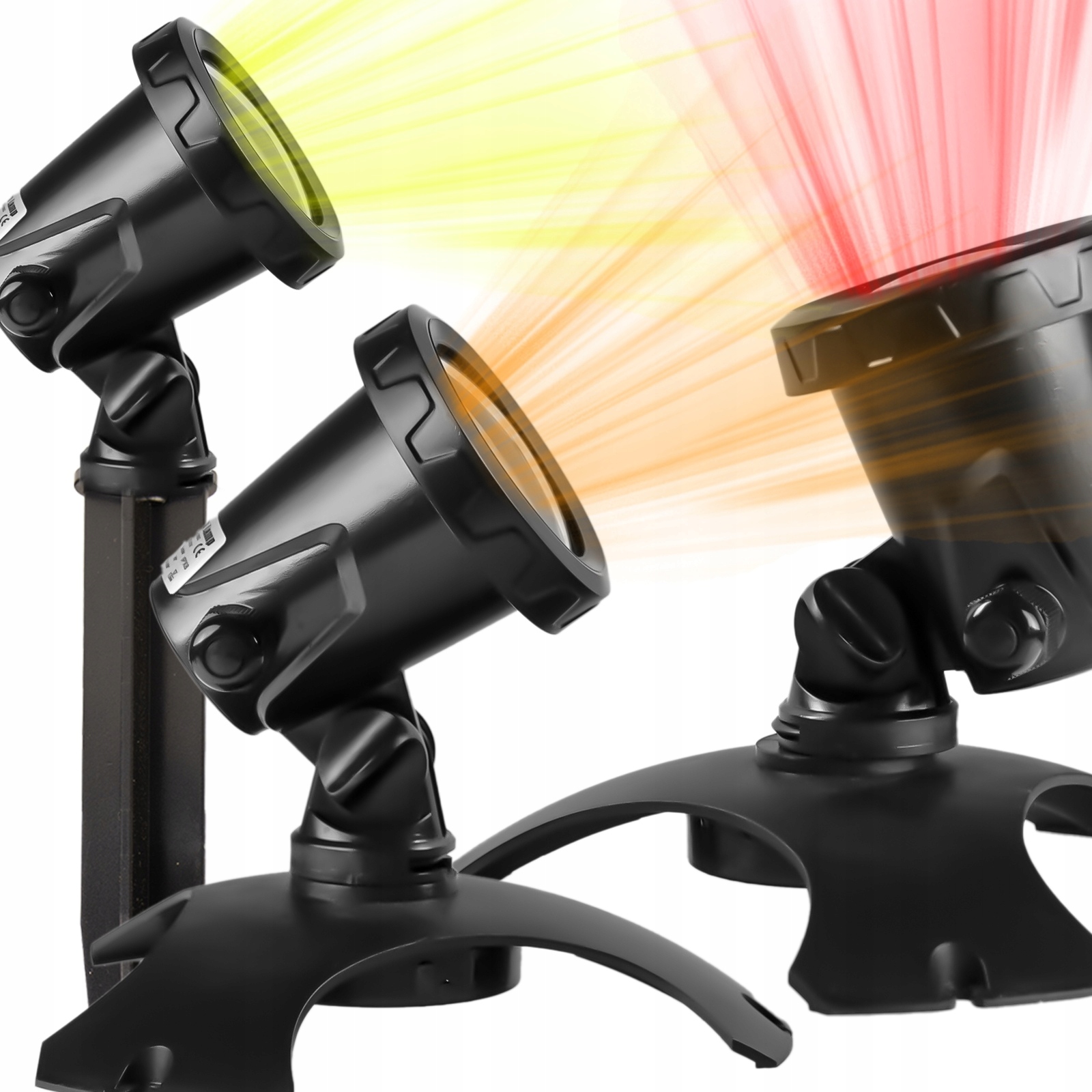 Led Lampy Do Jezírka A Podvodní Zahrady 3 Ks 4 Barvy 9W 7X7X8 CM