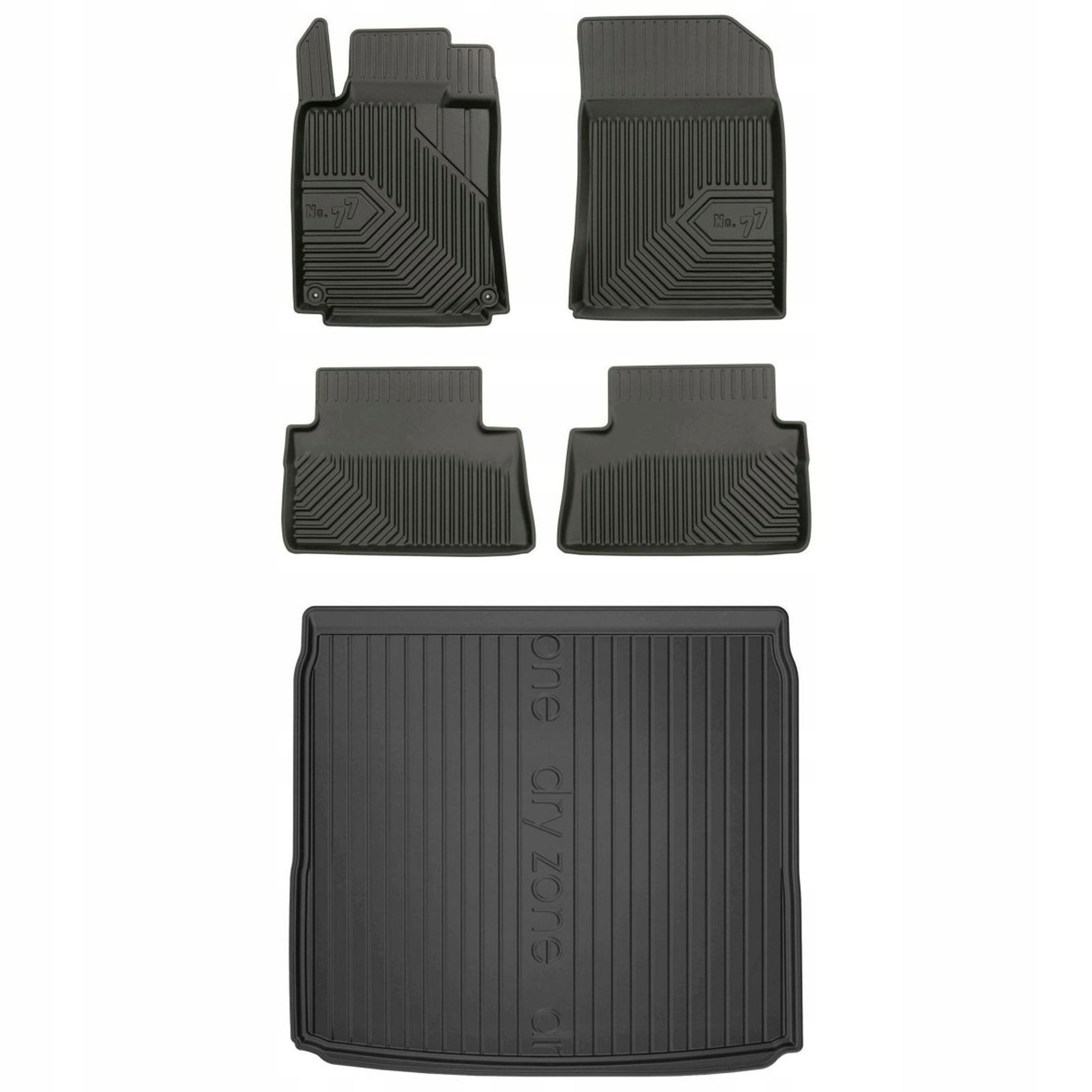 Gumová sada kobercov a rohoží Peugeot 508 I 2010-2018