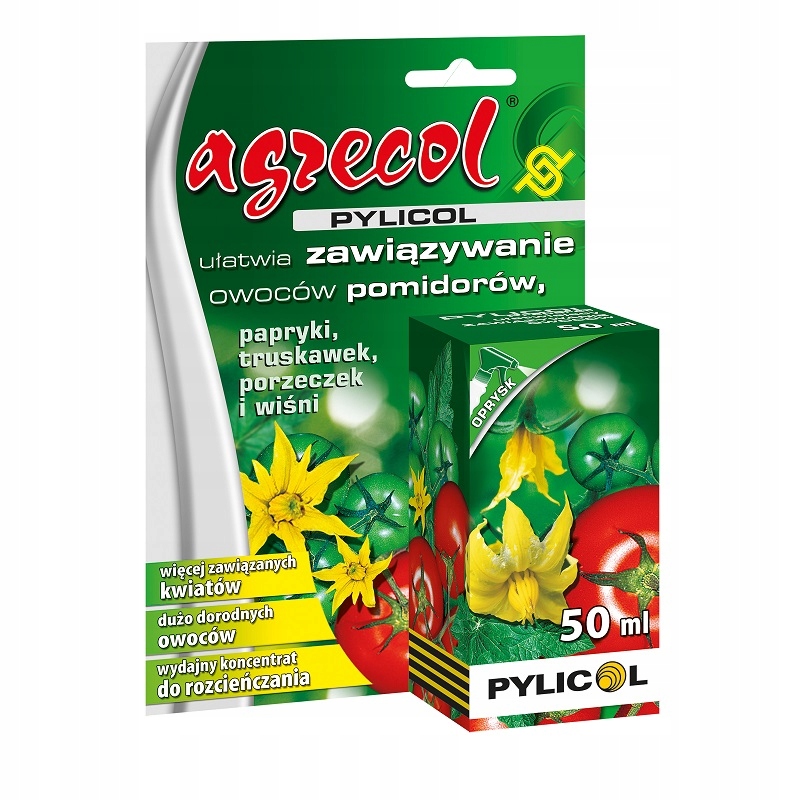 

Pylicol 50ml wspomaga zawiązywanie owoców