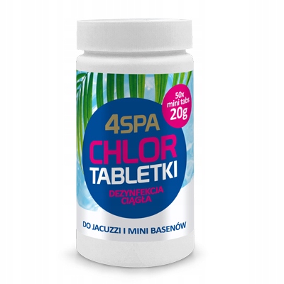 

4SPA Chlor Tabletki Chemia Gamix 1 kg Jacuzzi